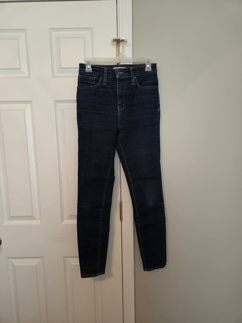 Madewell Dark Indigo Curvy High-Rise Skinny Jeans
